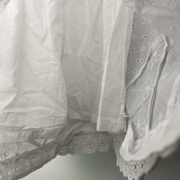 Lilly Pulitzer Vintage White Floral Lace Sleeveless V-Neck Dress - Picture 5 of 8